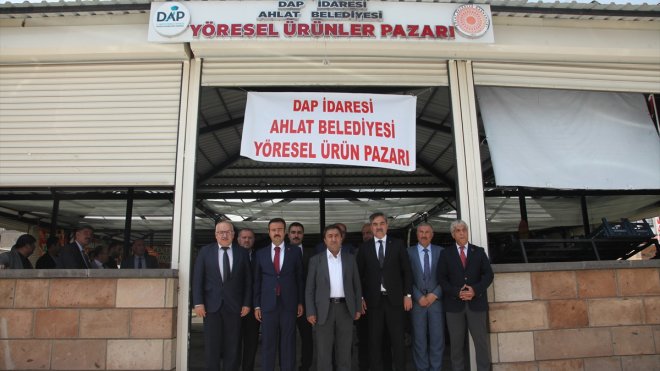 Ahlat'ta DAP destekli projelerin açılışı yapıldı