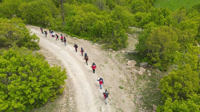 Bingöl'de yürüyüş etkinliği yapıldı