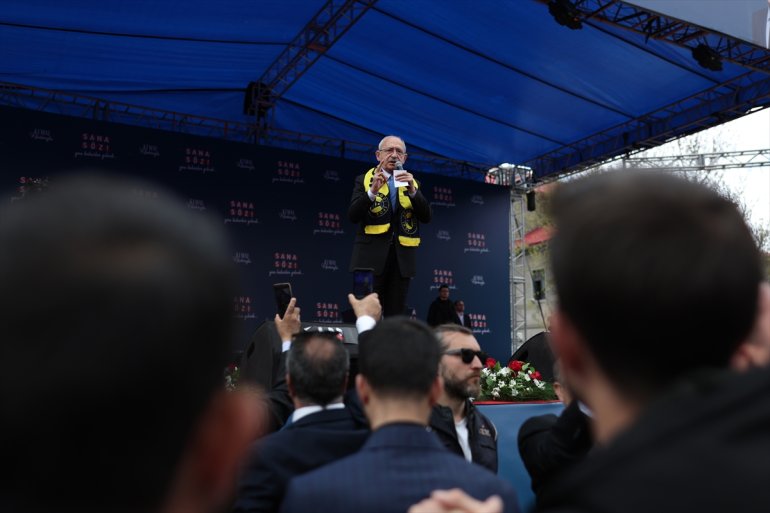 Cumhurbaşkanı adayı ve CHP Genel Başkanı Kılıçdaroğlu, Ağrı mitinginde konuştu:10