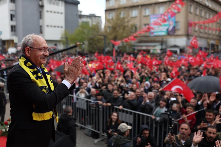 Cumhurbaşkanı adayı ve CHP Genel Başkanı Kılıçdaroğlu, Ağrı mitinginde konuştu:12