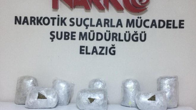 Elazığ'da uyuşturucu operasyonunda gözaltına alınan 3 zanlı tutuklandı