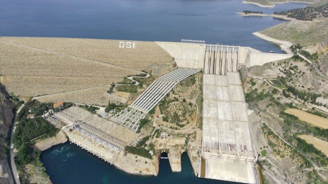 Keban Barajı'nda su seviyesi son yağışlarla normale döndü