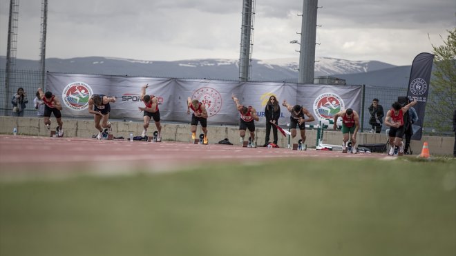 8. Erzurum Sprint Bayrak Kupası başladı