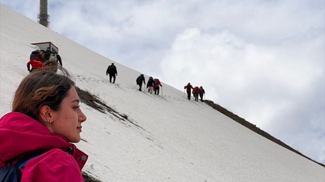 ERZURUM - Dağcılar 19 Mayıs