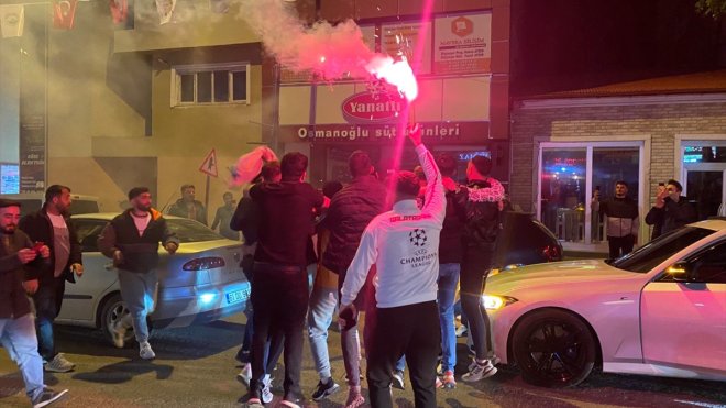 Galatasaray'ın şampiyonluk kutlamaları