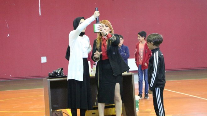 Karlıova'da öğrencilere yönelik etkinlik düzenlendi