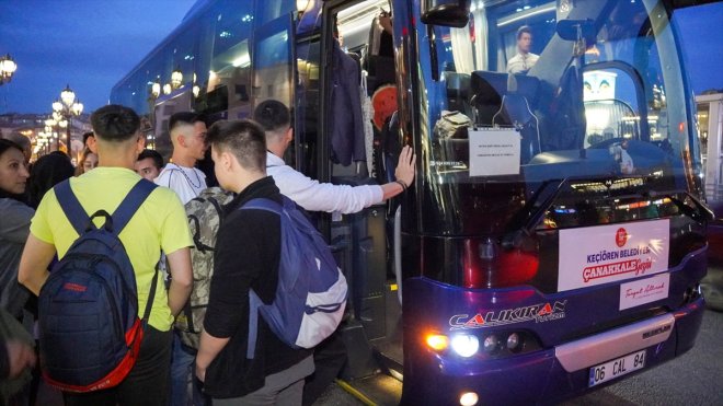 Keçiören Belediyesi gençlere Çanakkale