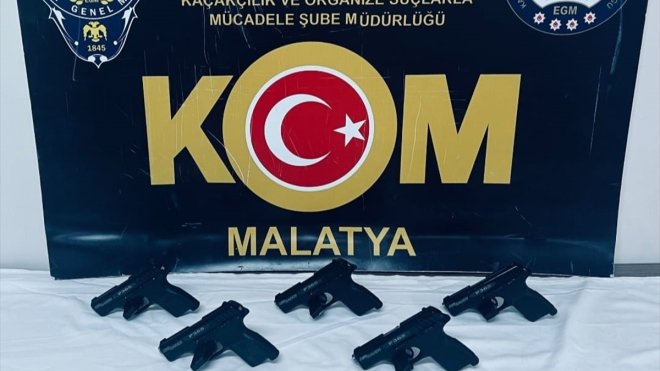 Malatya'da silah kaçakçılığı operasyonunda 1 şüpheli yakalandı