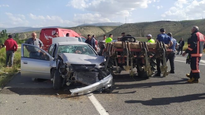 Malatya'da trafik kazasında 1 kişi öldü, 1 kişi yaralandı