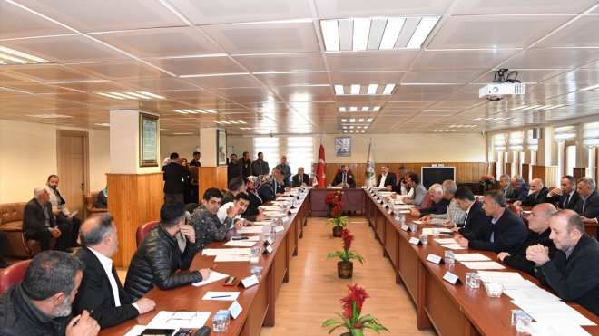 Muş Belediyesi Meclis Toplantısı yapıldı