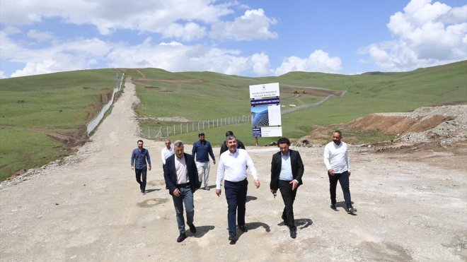 Muş Belediyesi'nin GES projesi devam ediyor