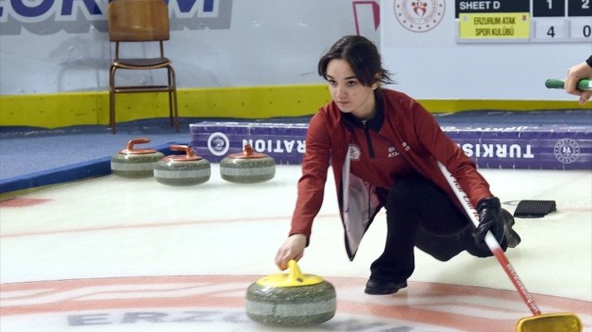 Türkiye Curling 1. Lig müsabakaları Erzurum