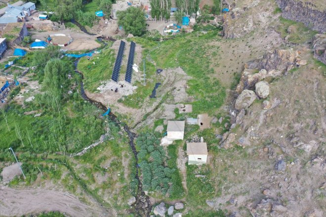 su güneş sistemle her İran eve ulaşıyor AĞRI köyde sınırındaki enerjili - 7