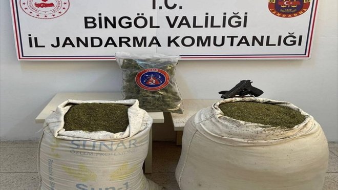 Bingöl'de evinde uyuşturucu ele geçirilen şüpheli tutuklandı