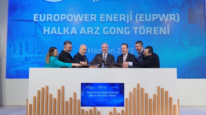 Borsa İstanbul'da gong Europower için çaldı