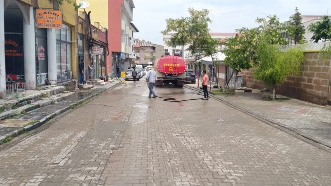 Bulanık Belediyesinden temizlik çalışması