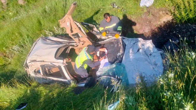 ERZURUM - Bayram tatiline giderken Erzurum