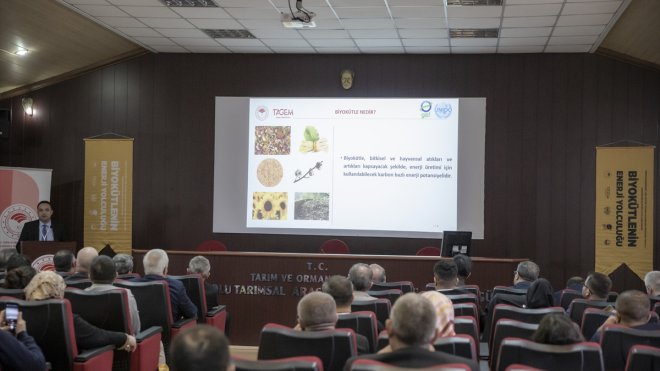 Erzurum'da "Biyokütlenin Enerji Yolculuğu Eğitimi" düzenlendi