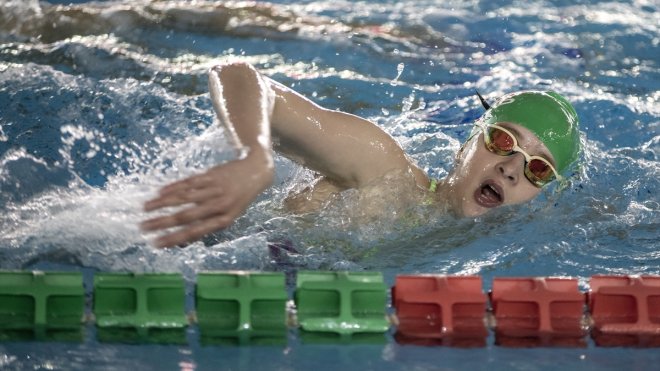 Bosna Hersekli genç yüzücüler, Avrupa Şampiyonası'na Erzurum'da hazırlanıyor