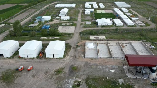 Erzurum'da besicilerin yemi ucuza alacağı üretim tesisinde sona gelindi