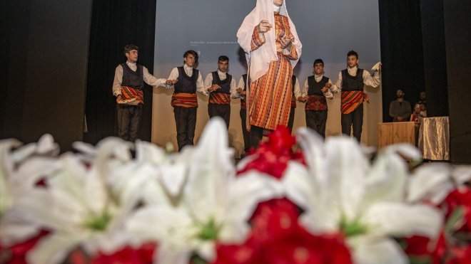 Erzurum'da engelli öğrenciler hünerlerini sergiledi