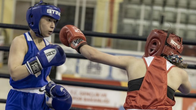 Gençler B Türkiye Boks Şampiyonası, Erzurum'da devam ediyor