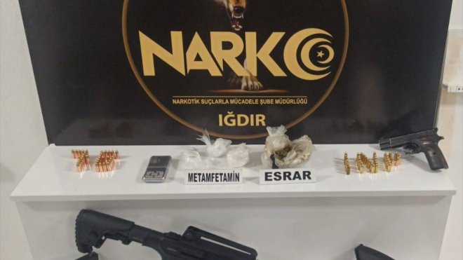 Iğdır'da uyuşturucu operasyonunda yakalanan zanlı tutuklandı