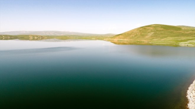 bin havadan rakımdaki görüntülendi Gölü 2 300 - Aygır KARS 4