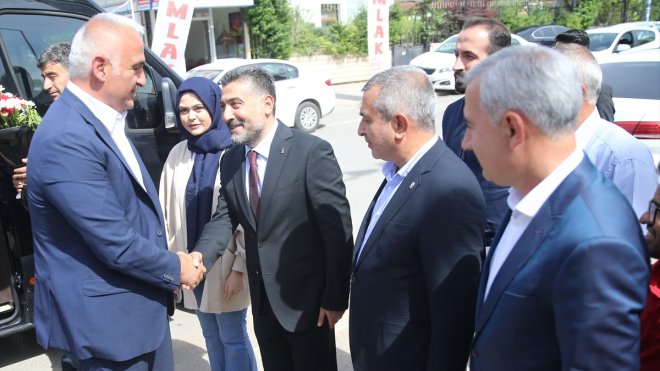 Kültür ve Turizm Bakanı Ersoy AK Parti Malatya İl Başkanlığı ziyaretinde konuştu: