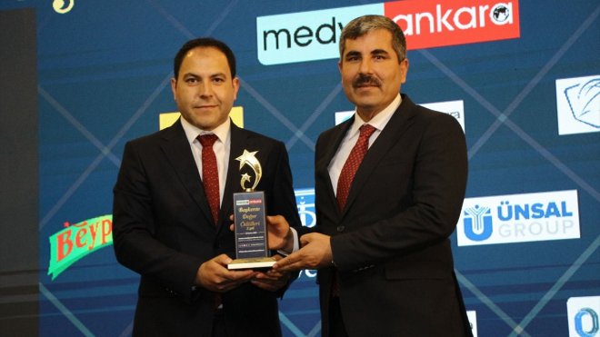 Muş Belediye Başkanı Asya'ya "Afet Bölgesi Hizmet Özel Ödülü" verildi