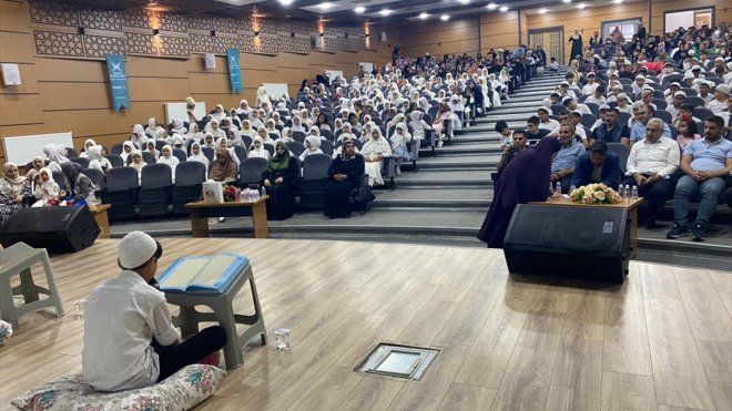 TÜGVA'nın Bingöl'deki "Vakıf Okulu Projesi"nde kapanış programı yapıldı