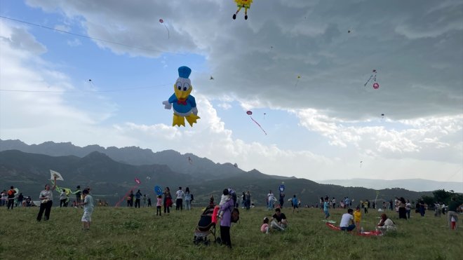 Tunceli'de uçurtma şenliği düzenlendi