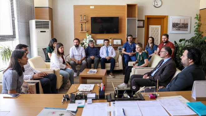 Vali Ozan Balcı, Van Eğitim ve Araştırma Hastanesini ziyaret etti