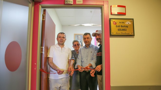 Van'da lösemi hastalarının yakınları için dinlenme ve terapi odası kuruldu