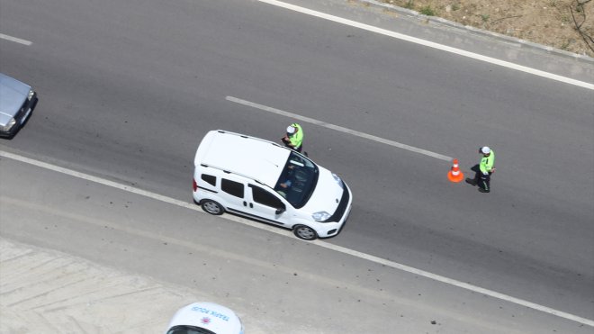 Van'da helikopter destekli trafik denetimi yapıldı