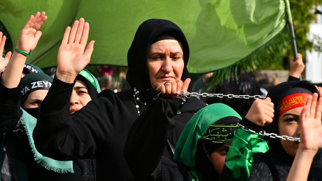 Kars'ta Kerbela şehitleri anılıyor