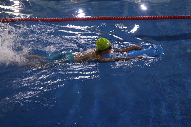 yüzme projesiyle Çocuk Kalmasın Yüzme Bilmeyen üniversitede öğretiliyor Ağrı