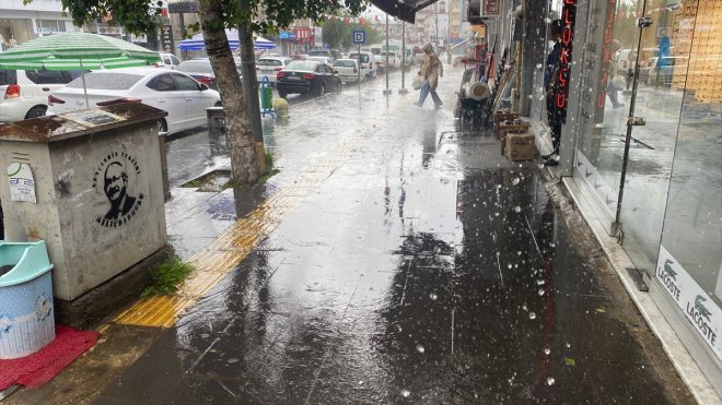 ARDAHAN - Sağanak etkili oldu1