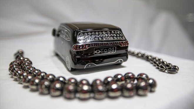 ERZURUM - Oltu taşından Türkiye