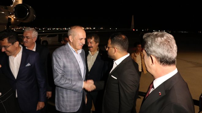 TBMM Başkanı Kurtulmuş, Erzurum'da