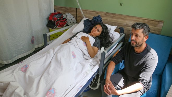 HAKKARİ - Cilo buzullarından yaralı kurtarılan çift, o anları anlattı1