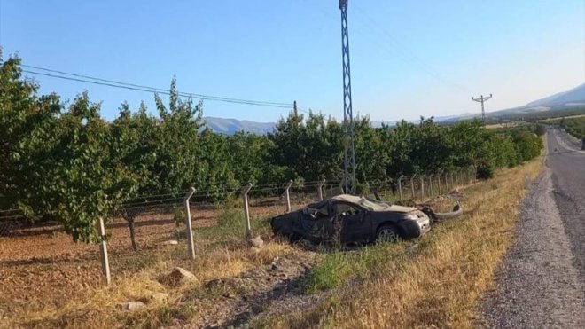 Malatya'da iki ayrı trafik kazasında 2 kişi yaralandı
