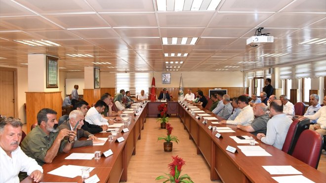 Muş Belediyesinde temmuz ayı meclis toplantısı yapıldı