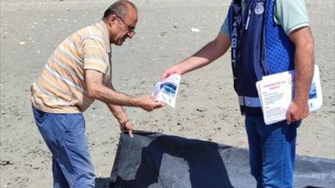 Van'da boğulma vakalarına karşı bilgilendirme çalışması yapıldı