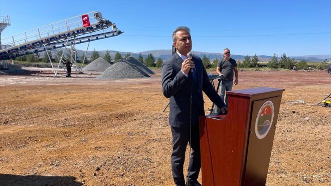 Ardahan İl Özel İdaresi konkasör tesisi kurdu