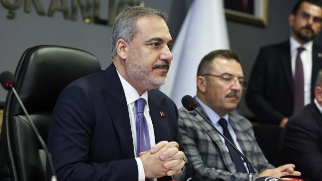 Dışişleri Bakanı Fidan Erzurum'da