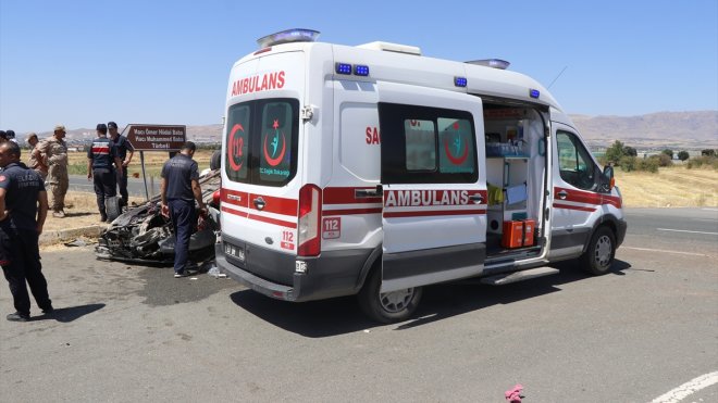 ELAZIĞ - Devrilen otomobildeki 1 kişi öldü1