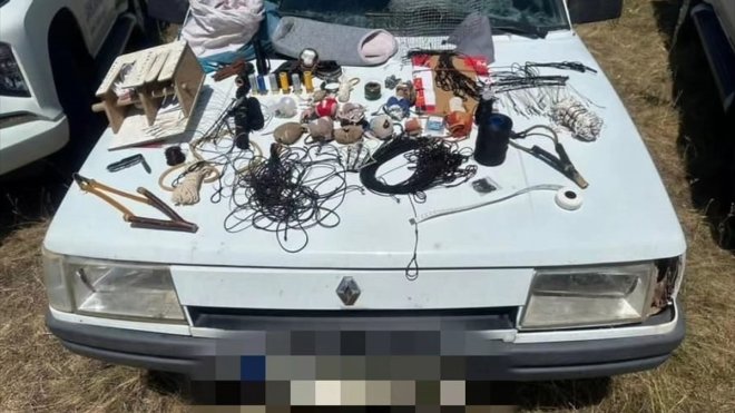 Kars'ta şahin avlayan 2 kişiye 58 bin 594 lira ceza