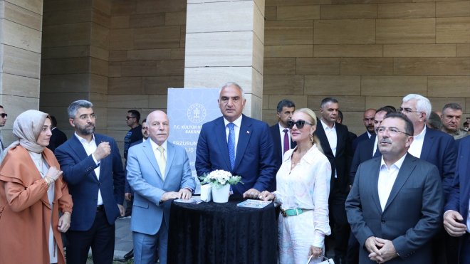 Kültür ve Turizm Bakanı Ersoy, Erzurum Müzesi