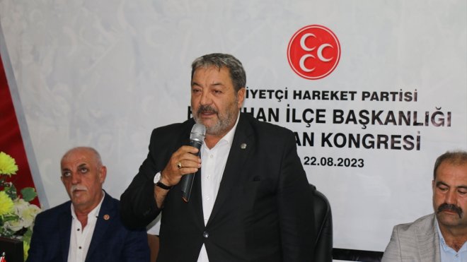 MHP Hekimhan ilçe kongresi yapıldı